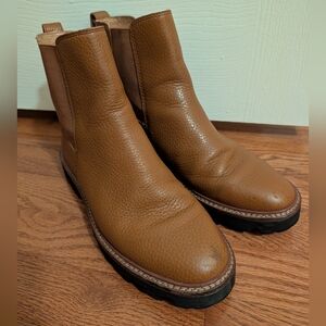 Women's Brown Leather Boots